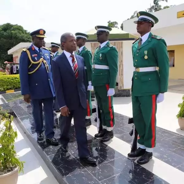 Vice Pres. Osinbajo Represents Buhari At The Graduation Ceremony Of Armed Forces College [See Photos]